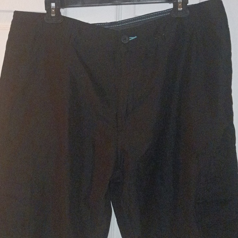 Men's black shorts
